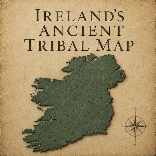 Ptolemy’s Map: The Tribes of Ancient Ireland & Geographia
