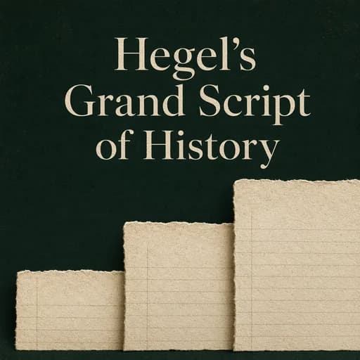 Hegel and the Grand Script of History: Geist and Human Reason