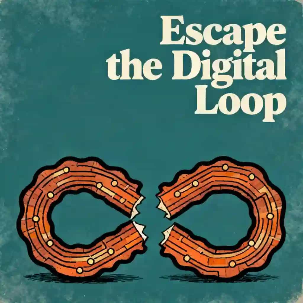 Copertina del libro Breaking the Digital Loop
