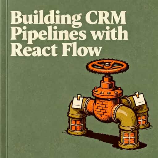 Copertina del libro Building CRM Visual Pipelines with React Flow