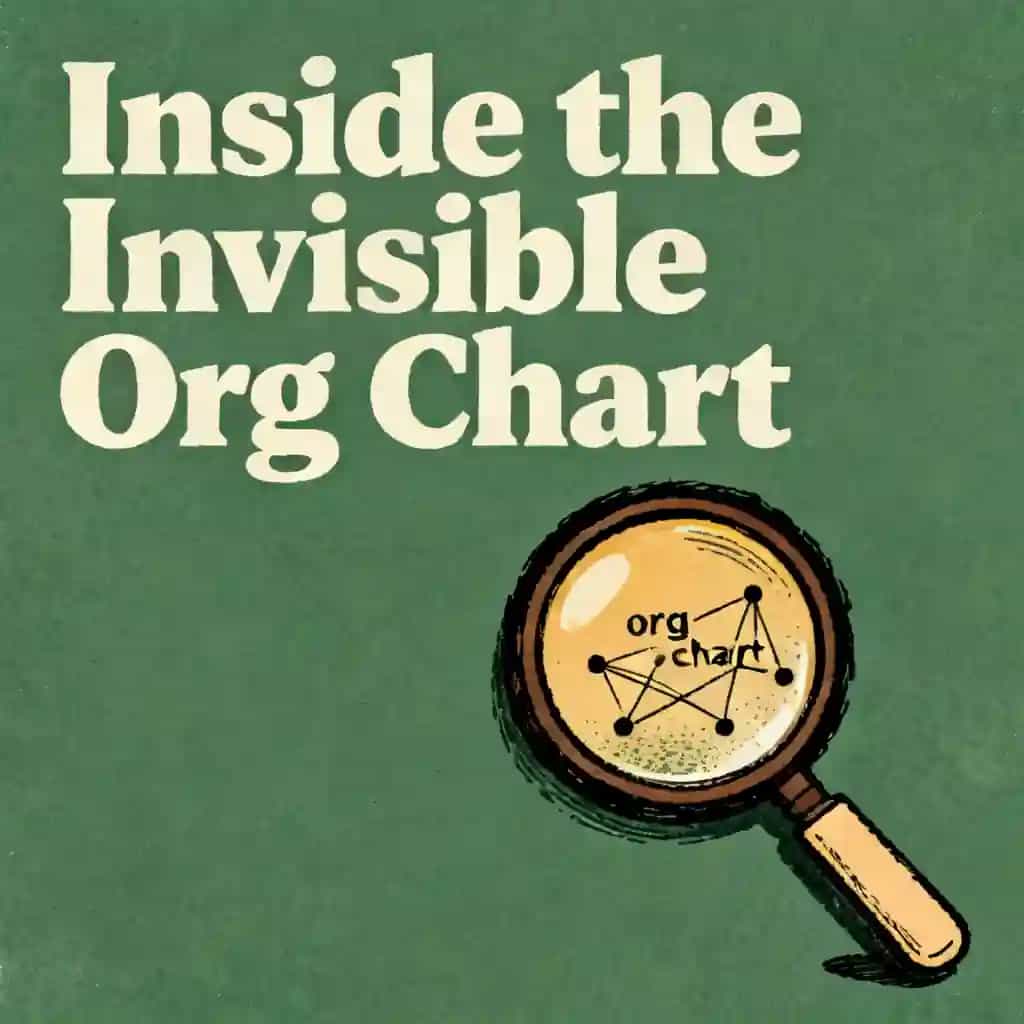 Buchcover von The Invisible Org Chart