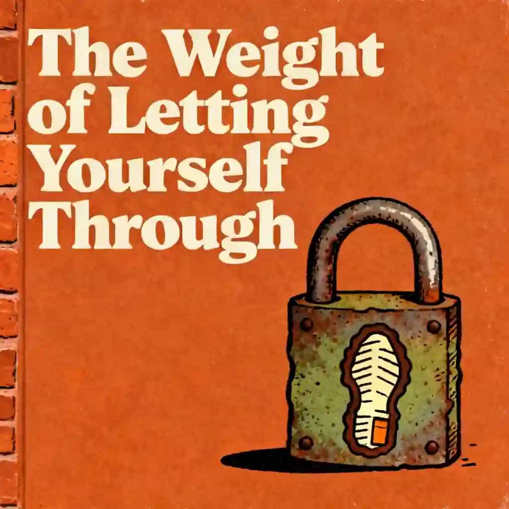 The Weight of Getting Out of Your Own Way 책 표지