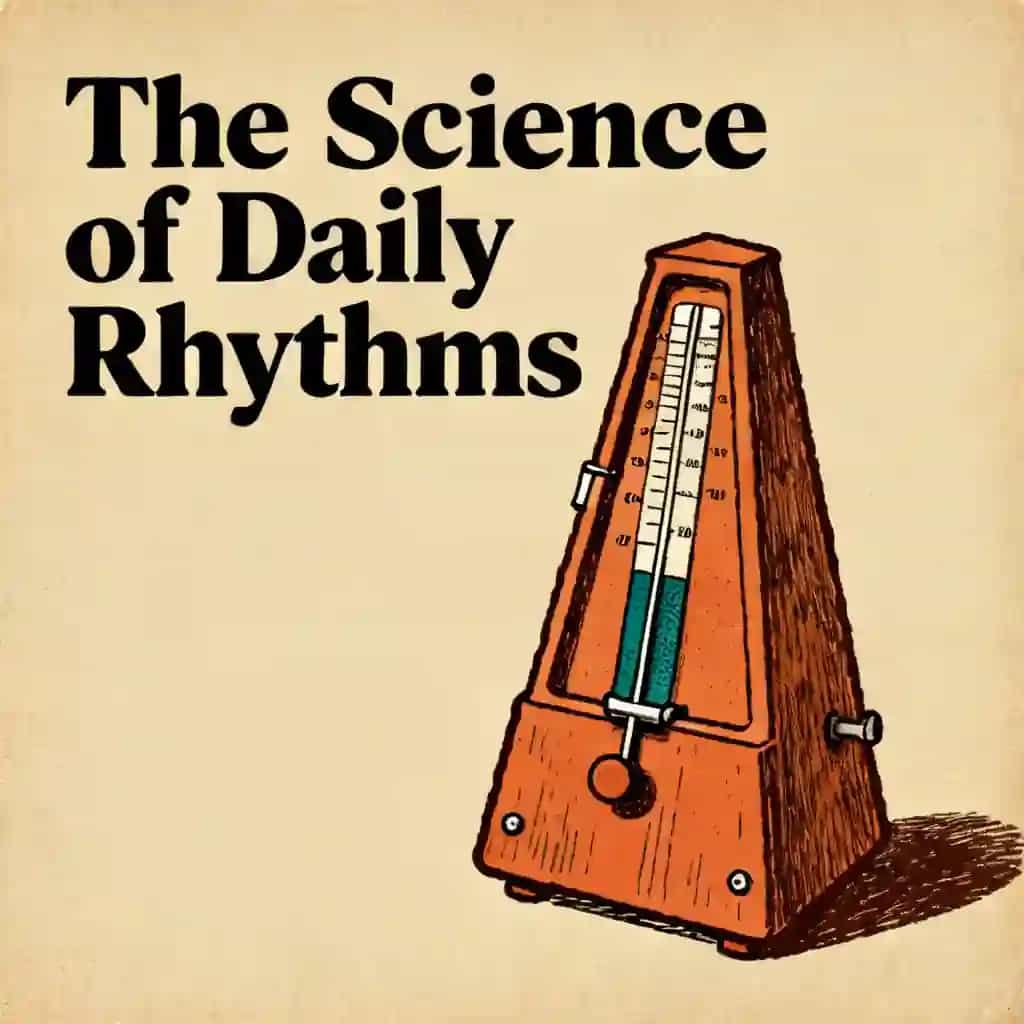 Обложка книги Daily life rhythms and the science of your routine