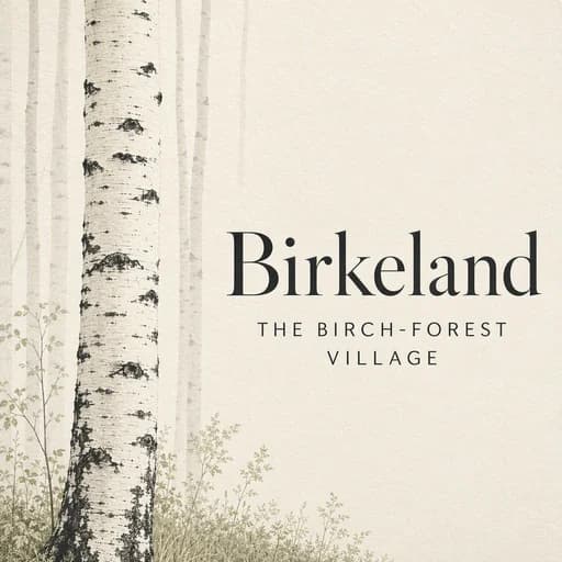 Birkeland: History and Geography of the Village in the Birch Forest