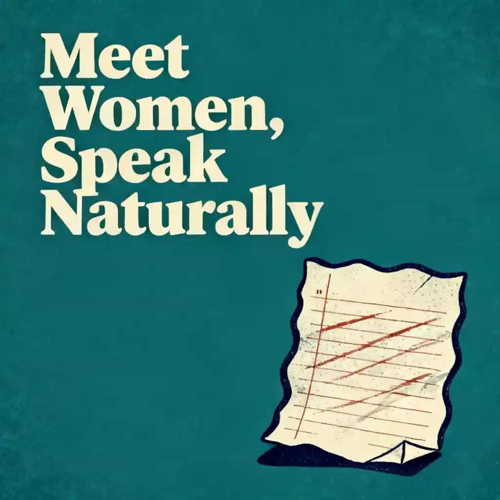 Обложка книги How to approach women without a script