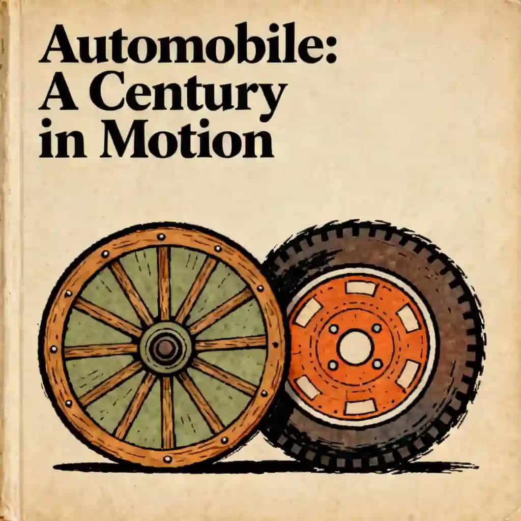 Buchcover von The Evolution of the Automobile