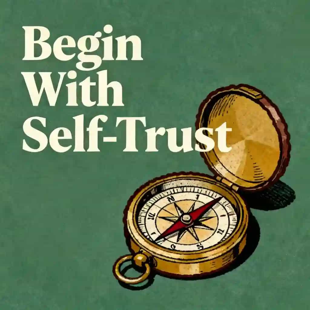 Capa do livro Trust Yourself First