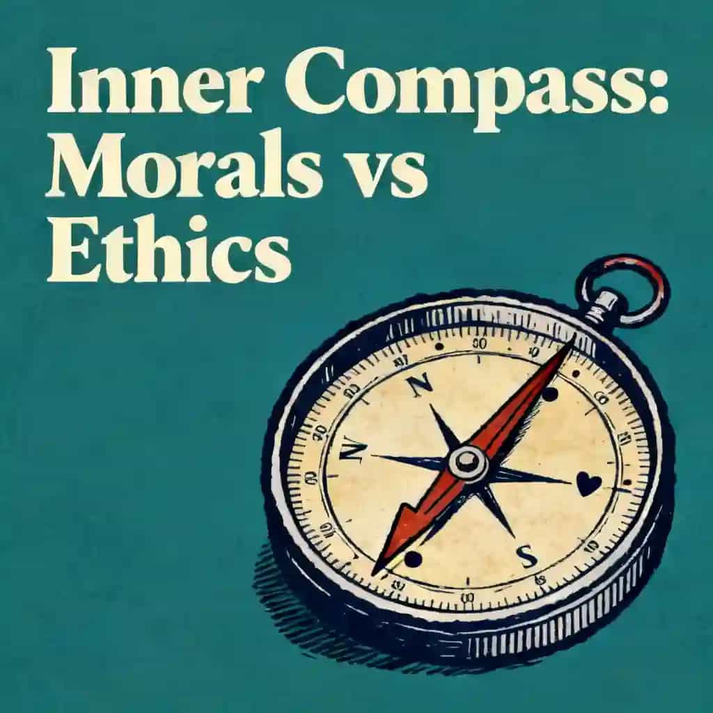 Morals vs. Ethics: The Internal Compass 책 표지