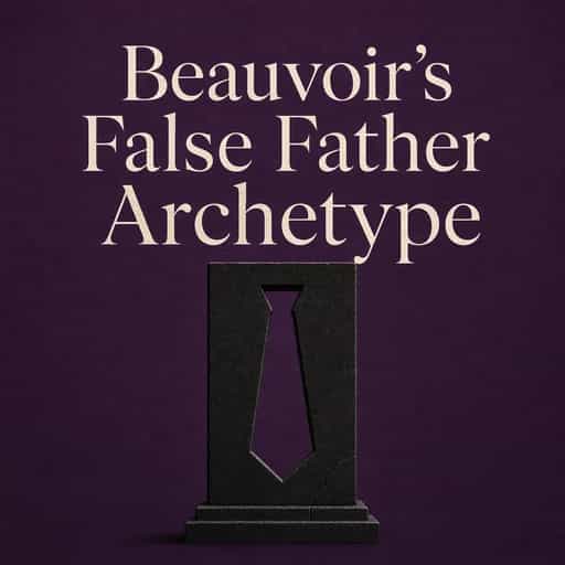 Simone de Beauvoir: The False Father Archetype 책 표지