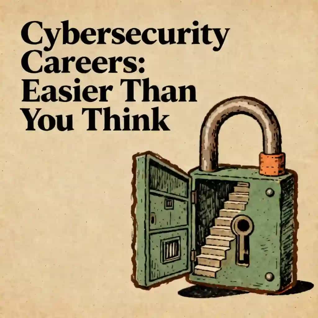 Cybersecurity careers are easier to start than you think 书籍封面