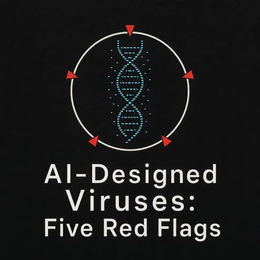 AI-Designed Viruses: 5 Red Flags for Biological Risk