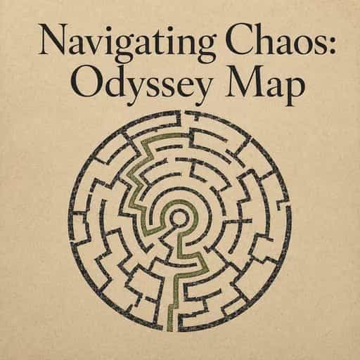 Обложка книги The Odyssey: A Map for Navigating Chaos