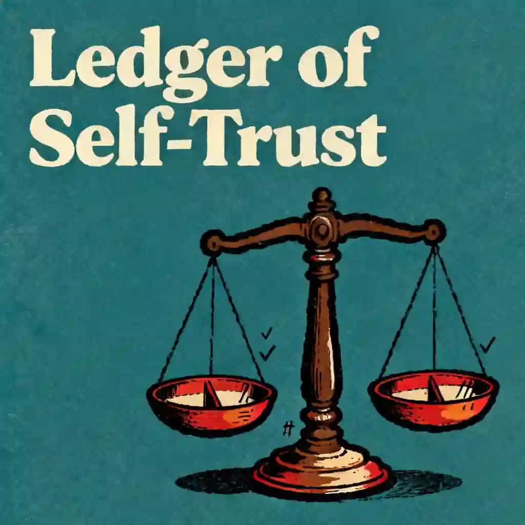 Capa do livro The Ledger of Self-Trust