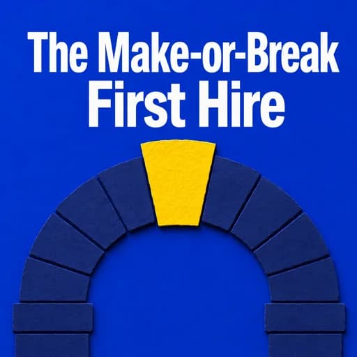 The First Hire: Scaling Your Startup and Avoiding Growth Bottlenecks