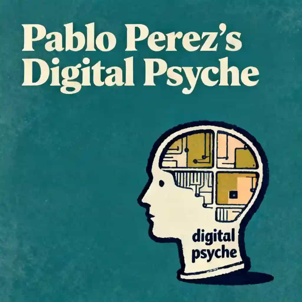 Buchcover von The Digital Psyche of Pablo Perez