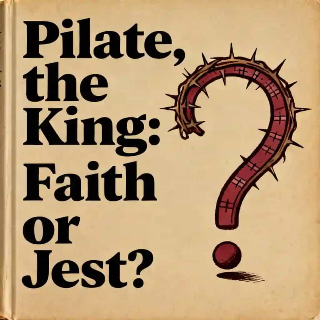 Pilate and the King: Faith or Sarcasm? book cover