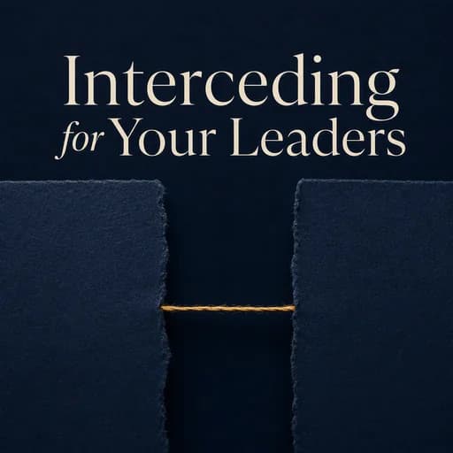 Standing in the Gap: How to Pray for Your Leaders Effectively