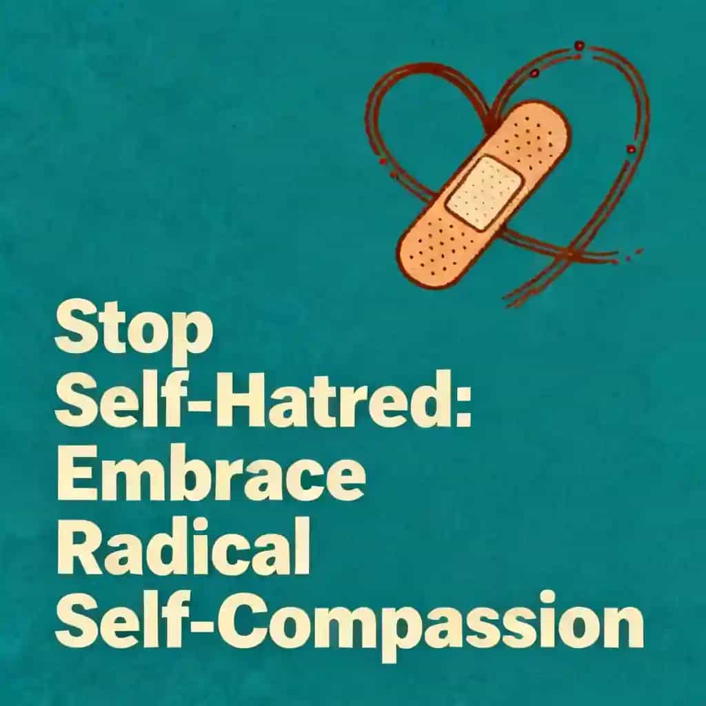 Обложка книги Stop Self-Hatred: Embrace Radical Self-Compassion
