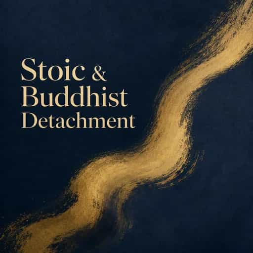 Buchcover von Emotional Detachment: Stoic and Buddhist Paths