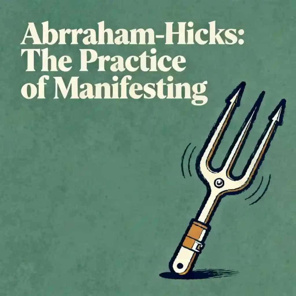 Manifesting with Abraham Hicks book cover