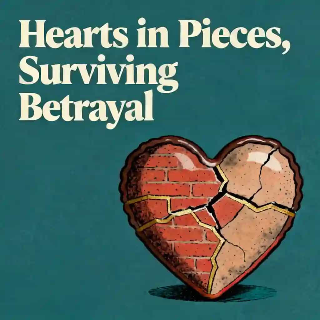 Capa do livro Hearts in Pieces: Surviving Betrayal
