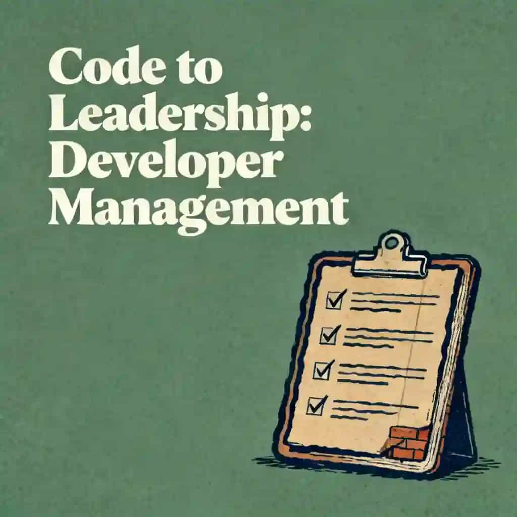 Buchcover von From Code to Leadership: Managing Developer Teams