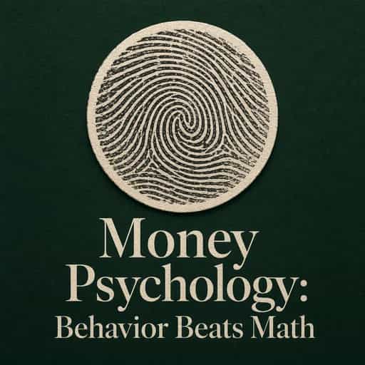 The Psychology of Money: Why Behavior Beats Math 书籍封面