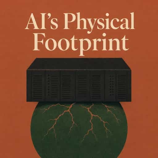 The Physical Cost of AI book cover