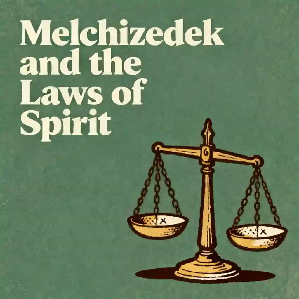 The Melchizedek Order and Spiritual Law 책 표지