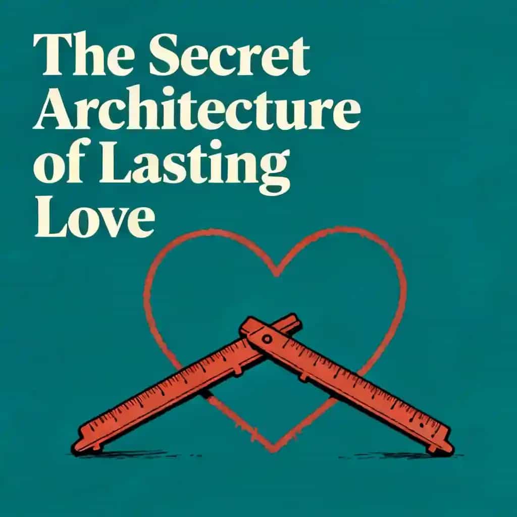 Capa do livro The Secret Architecture of Lasting Love