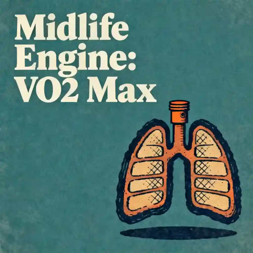 Couverture du livre VO2 Max and the Midlife Engine