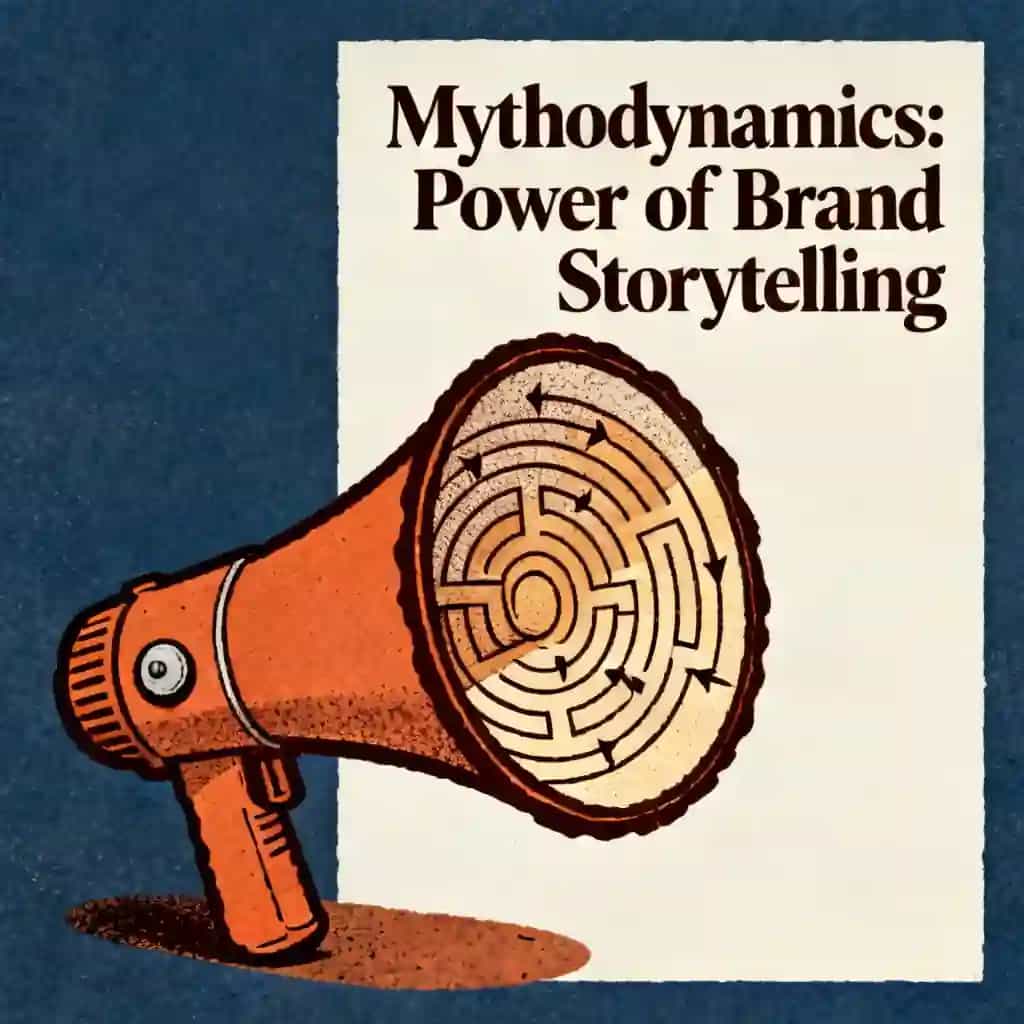 Обложка книги Mythodynamics and the power of brand storytelling