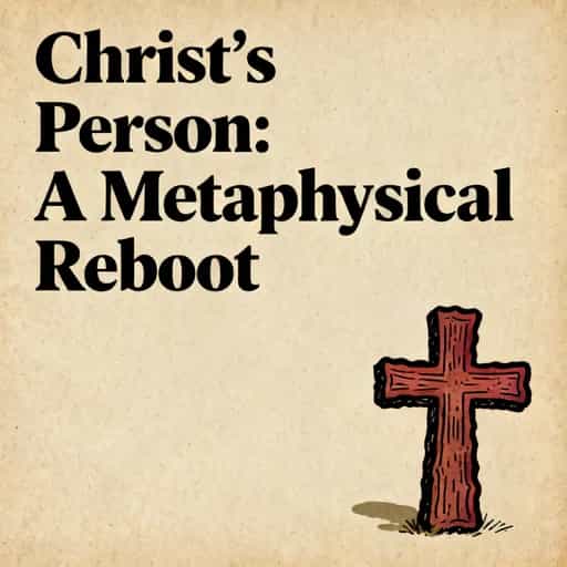 The Person of Christ: A Metaphysical Reboot 책 표지