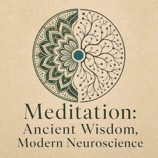 Ancient Wisdom Meets Modern Neuroscience: Meditation's Proven Benefits book cover