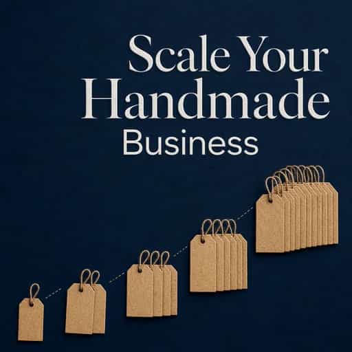 Couverture du livre Scaling Your Handmade Business
