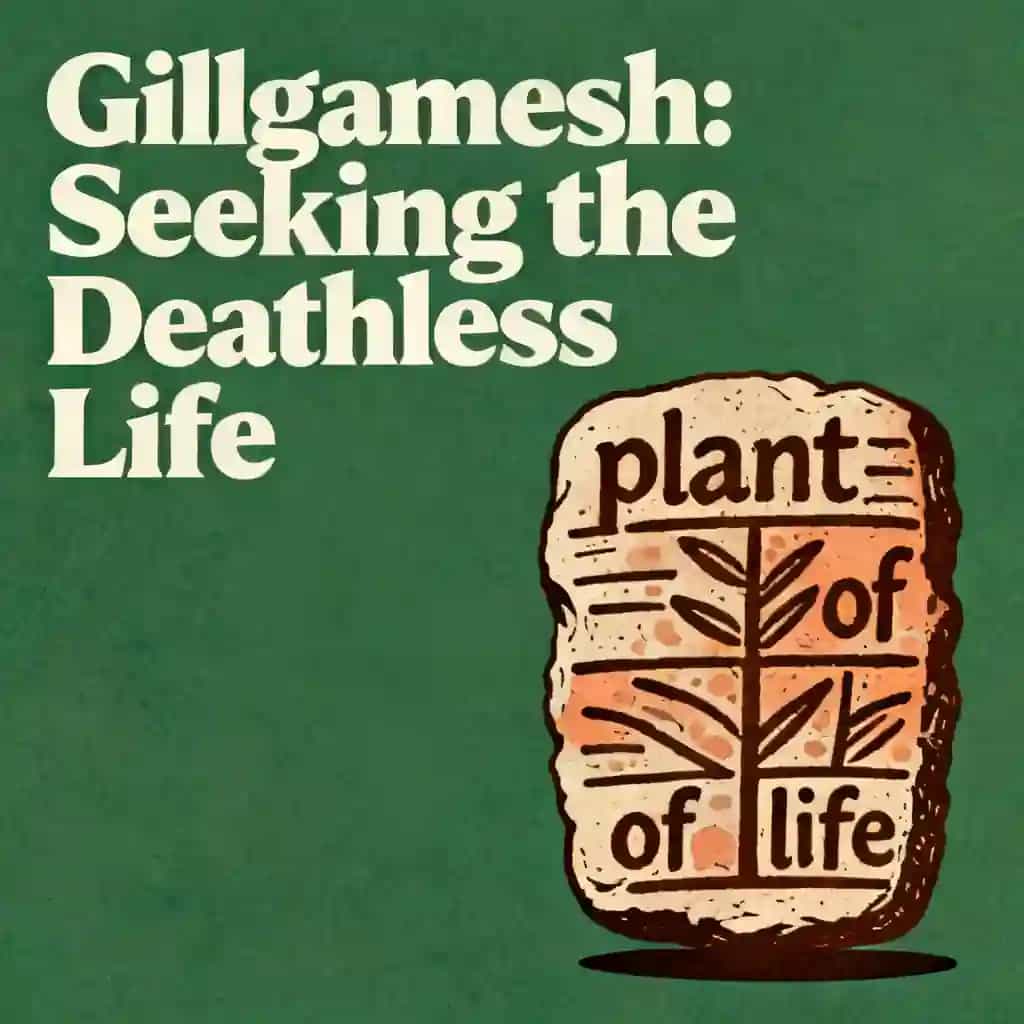 Couverture du livre The Epic of Gilgamesh and the search for immortality