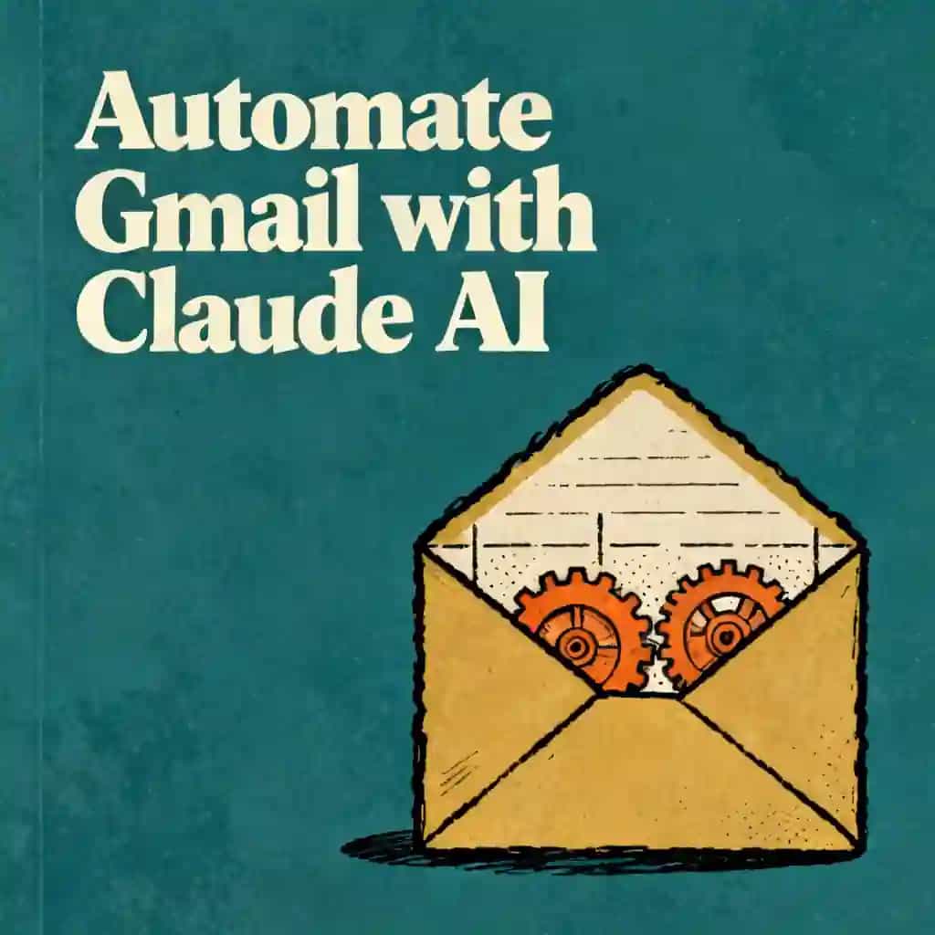 Couverture du livre Claude AI for Gmail: How to Automate Your Inbox