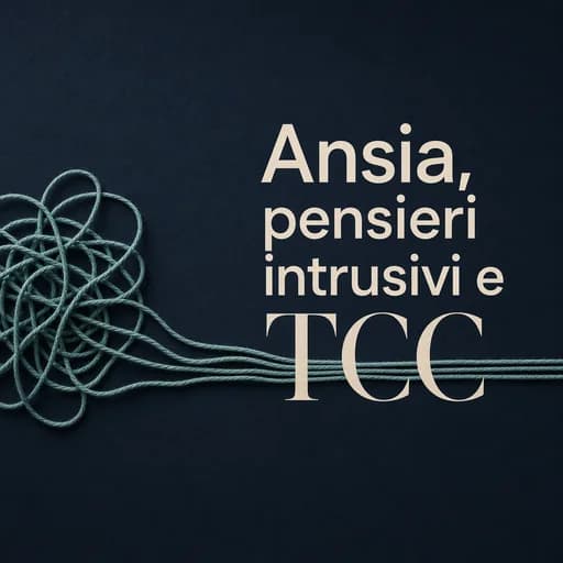 Ansia e pensieri intrusivi: come liberarsi con la CBT