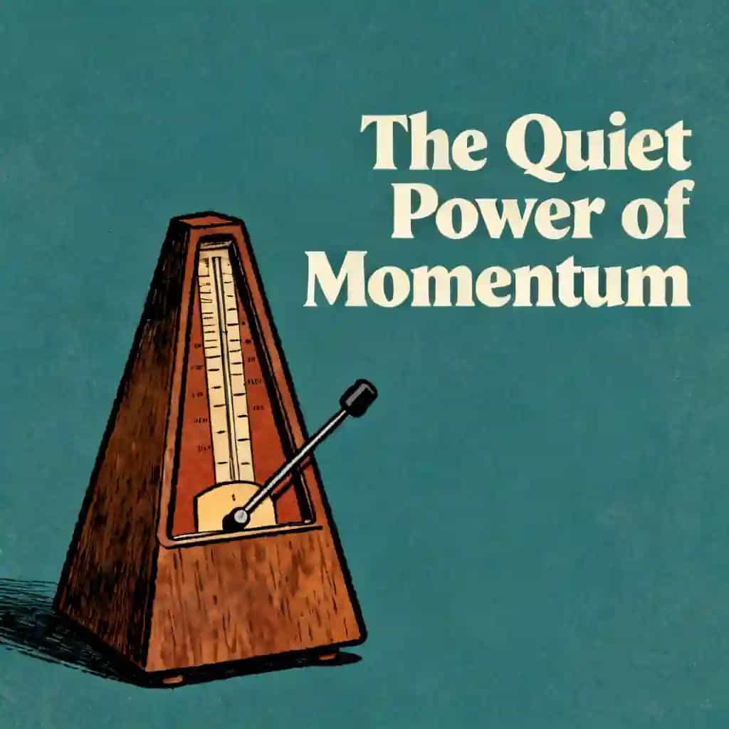 Copertina del libro The Power of Silent Momentum