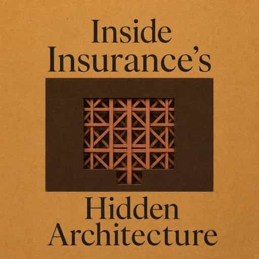 Buchcover von The Hidden Architecture of Modern Insurance