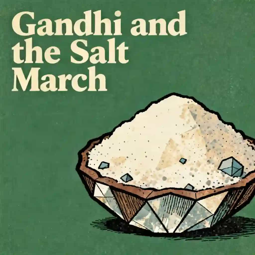 Couverture du livre Gandhi and the Great Salt March