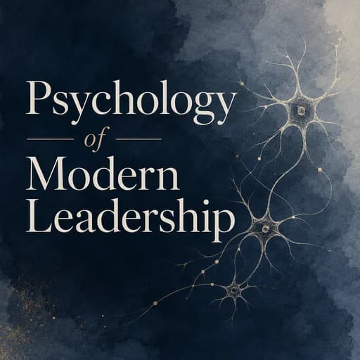 Leading Minds: The Psychology of Modern Work & Knowledge Workers