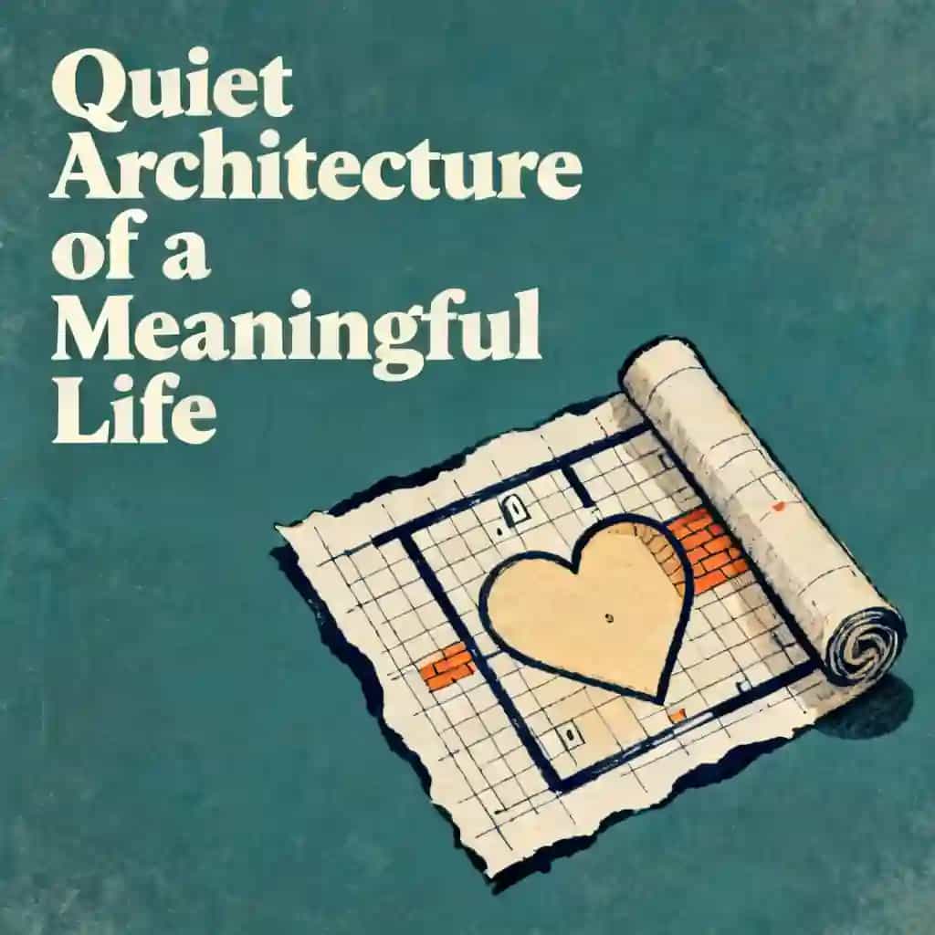 Copertina del libro Quiet Wisdom: The Architecture of a Meaningful Life