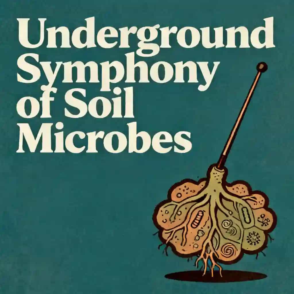 Buchcover von Soil Microbes: The Underground Symphony