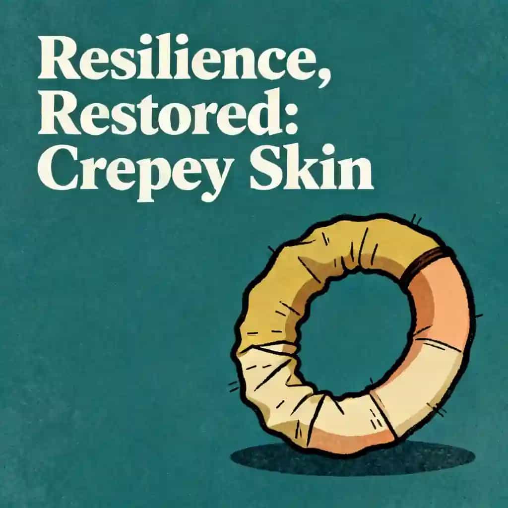 Buchcover von Crepey Skin: Restoring Resilience