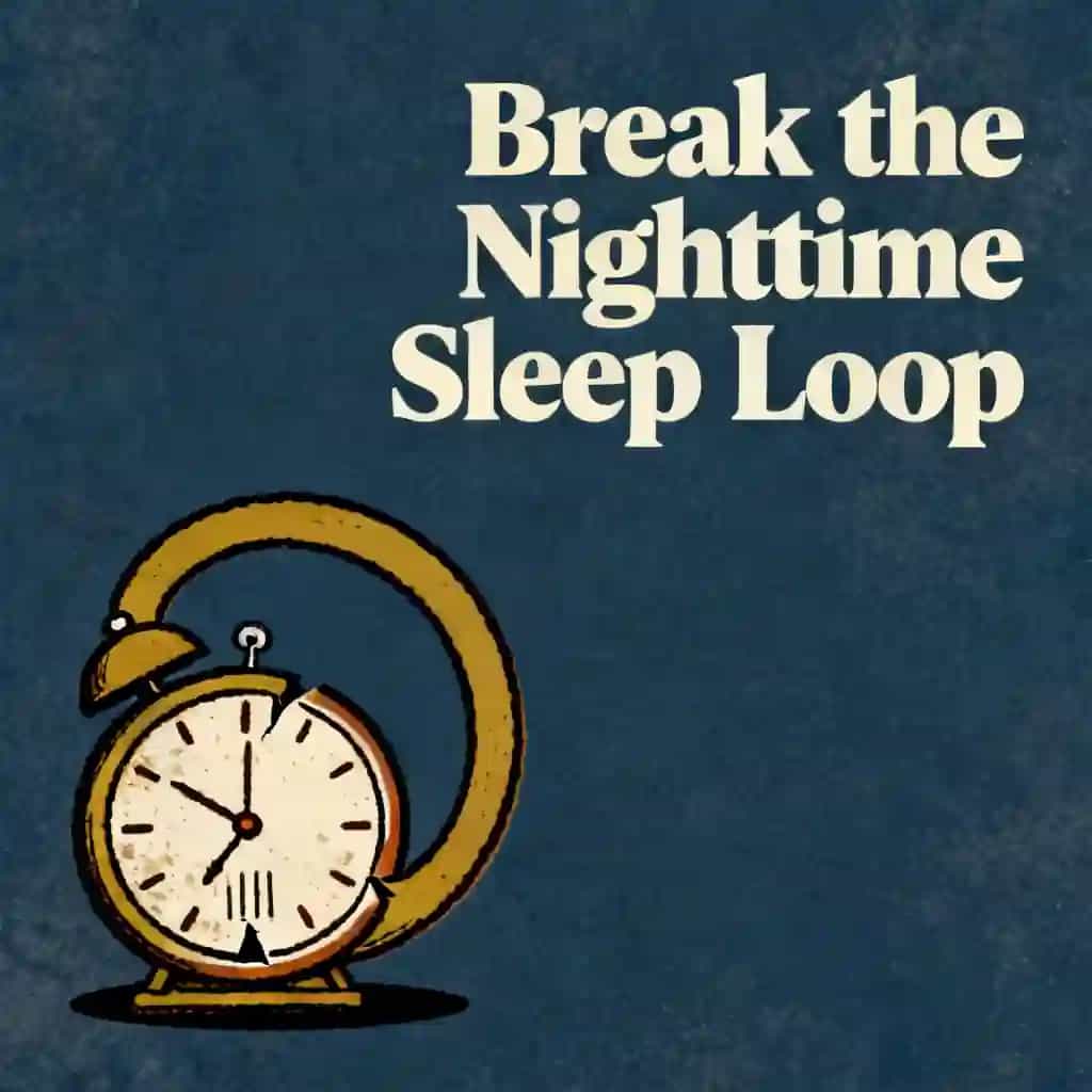 Sleep Anxiety: Breaking the Nighttime Loop 책 표지