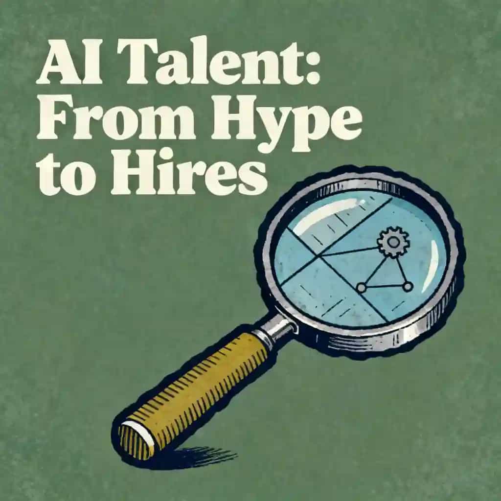 Copertina del libro From Hype to Hiring: The AI Staffing Playbook