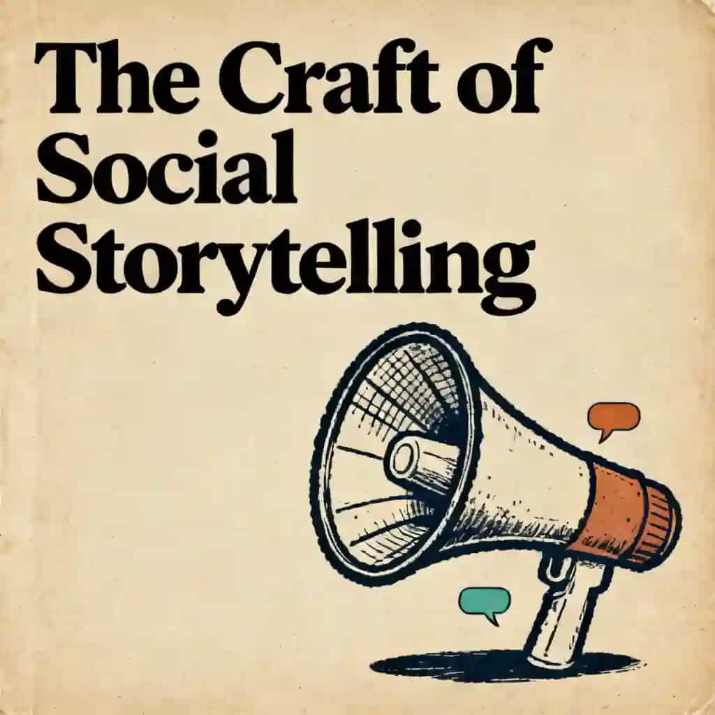 Buchcover von Mastering the Art of Social Storytelling