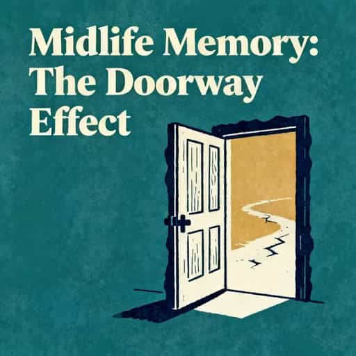 Buchcover von Midlife Memory Lapses and the Doorway Effect