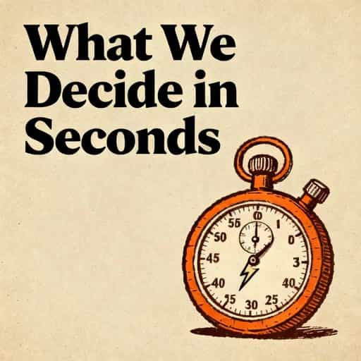 Snap Judgments: What People Decide in Seconds book cover